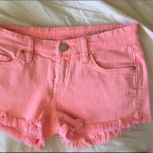 GONE @ 11:59pm✨BLANKNYC Hot Pink Denim Short-Short